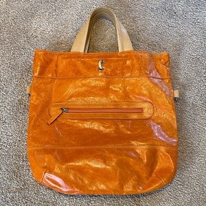 Maurizio Taiuti Leather Italian Purse Orange